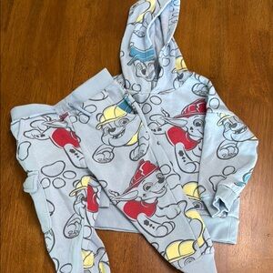 Paw Patrol Kids Cartoon Hoodie and Joggers Set